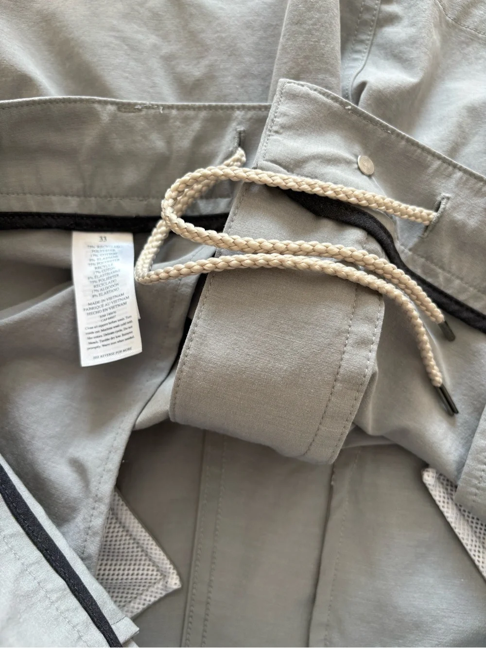 Faherty All Day Shorts Gray Men's size 33 waist - 5 inch